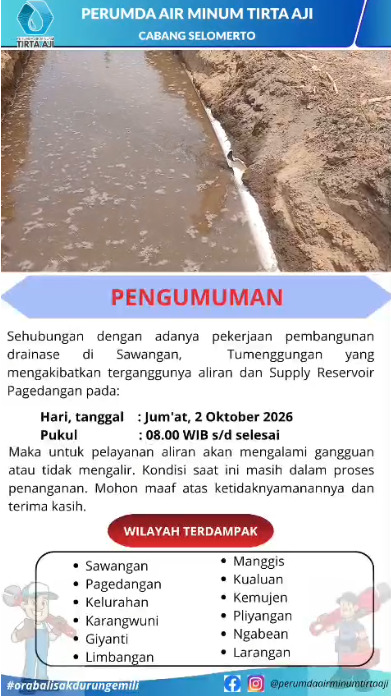 Foto TL PDAM Wonosobo